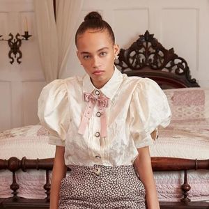 Sister Jane Bale jacquard blouse